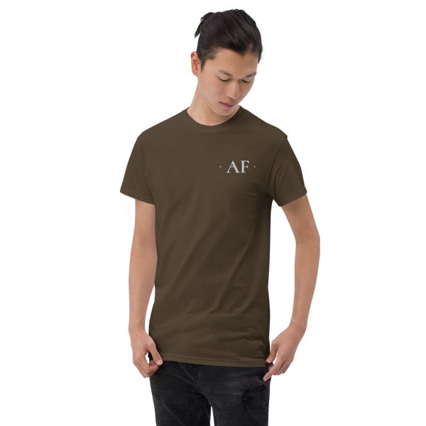 Anatomically Fit Embroidered Short Sleeve T-Shirt