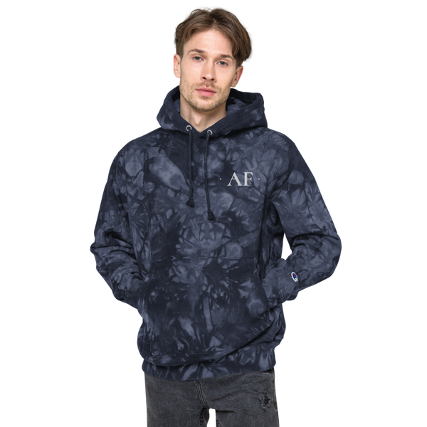 Anatomically Fit Embroidered Unisex Champion tie-dye Hoodie