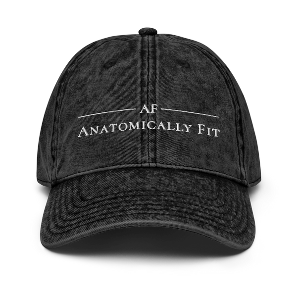 Anatomically Fit Vintage Cotton Twill Cap