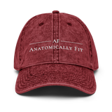 Anatomically Fit Vintage Cotton Twill Cap