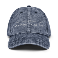 Anatomically Fit Vintage Cotton Twill Cap