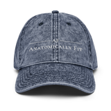 Anatomically Fit Vintage Cotton Twill Cap